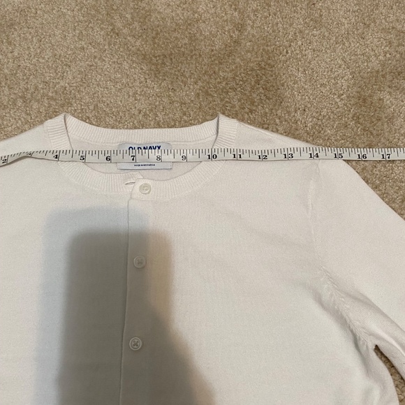 Old Navy White Women's Cardigan Sweater NWOT Size Small - Picture 9 of 13